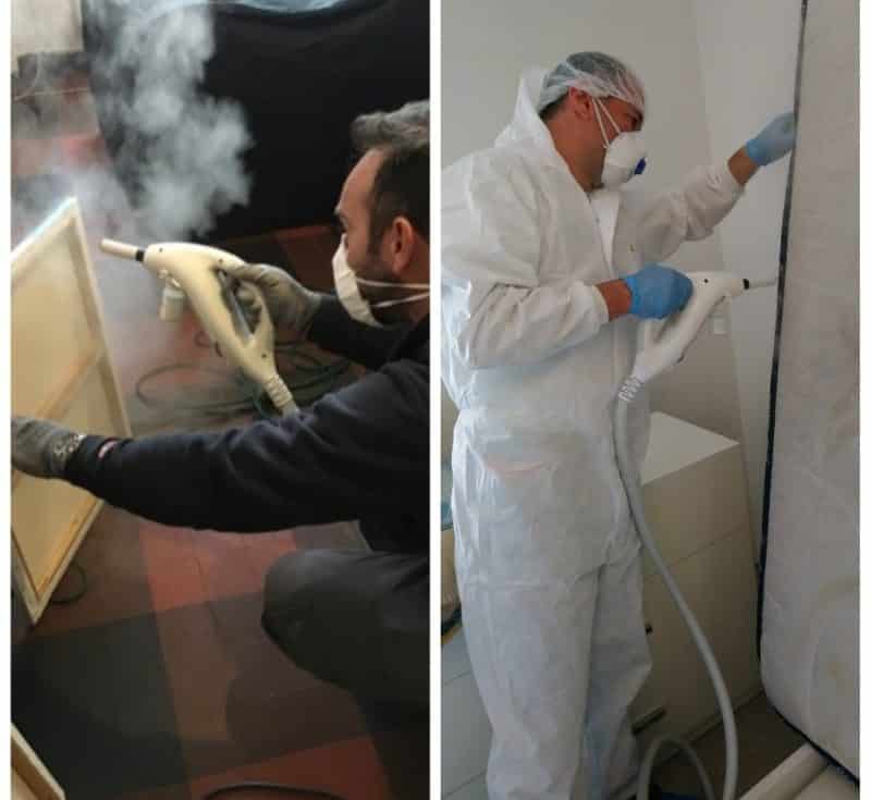 Traitement thermique par vapeur sèche