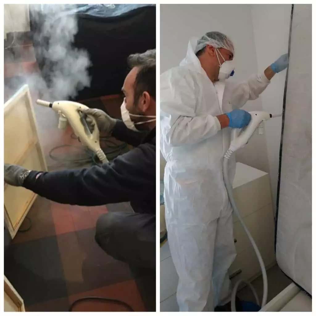 Traitement thermique par vapeur sèche